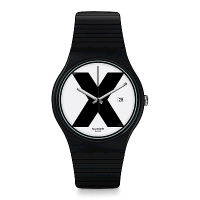 Swatch The X-Vibe XX-RATED BLACK 黑色X手錶
