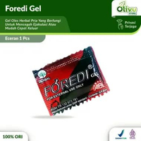 Foredi Gel Asli Original Resmi PT. ABE Eceran Sekali Pakai Herbal Oles Pria Anti Kebas 2 Sachet