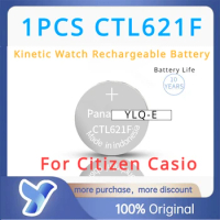 1pcs CTL621F No Foot CTL621 No Feet Kinetic Watch Rechargeable Battery for Citizen Casio Watch capacitor
