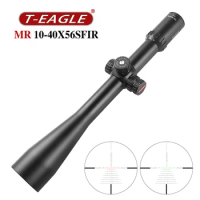 T-EAGLE Optics MR 10-40X56 SFIR Long Eye Tactical Riflescope Glass Reticle Scope Sniper Sight for Airsoft gun Riflescope