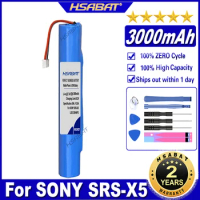 HSABAT LIS2128HNPD 3000mAh Battery for Sony SRS-X5 Batteries