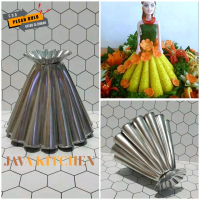 Loyang rok barbie Loyang bentuk rok berbie Cetakan tumpeng