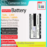 CameronSino Battery for Philips Avent SCD520/00 Avent SCD510/00 Avent SCD520/60 , fits 420303584800.BabyPhone Battery.