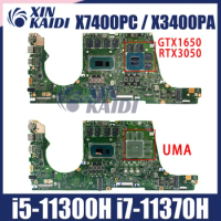 X7400PC Mainboard For Vivobook Pro X7400PC X3500PC X3500PH K3500PC Laptop Motherboard RAM:16GB I5/I7-11th RTX3050 GTX1650