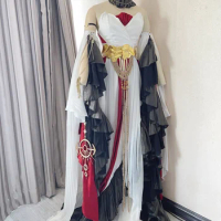 illusional Arknights Skadi Cosplay Costume Game Skadi Party Dress Halloween Costumes Female