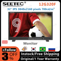 SEETEC 12G320F 32inch 4K/8K Broadcast HDR Monitor 12G-SDI UltraHD 3840x2160