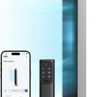 Dreo Tower Fan 42 Inch Pilot Max for Home Works with Alexa/Google/App,25dB Quiet DC Smart Standing , 12 Speeds, 12H Timer