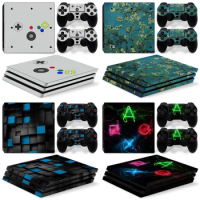For PS4 PRO Console and Controllers stickers For ps4 pro skin sticker For PS4 pro Vinyl sticker for ps4 pro skins