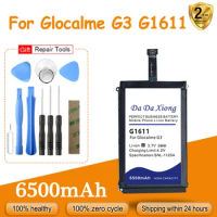 New High Quality G1611 6500mAh Replacement Battery For Glocalme G3 G1611 + Free Kit Tools