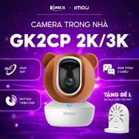 Camera wifi trong nhà Imou GK2CP 4MP (Ranger RC), Xoay 360 độ, Phát hiện chuyển động, Đàm thoại 2 ch