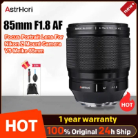 AstrHori 85mm F1.8 AF Full Frame Auto Focus Portrait Lens For Nikon Z Mount Camera VS Meike 85mm