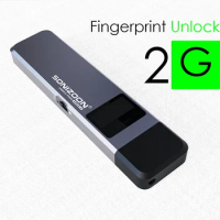 《Brazil》2G Fingerprint Encryption Solid State USB Flash Drive1TB/512GB/256GB Protection Data Privacy Usb флешка Pendrive