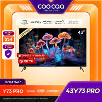 COOCAA 43Y73 PRO inch Google TV - 4K QLED - UHD - Google Assistant - Dolby Audio - Low Blue Light - 