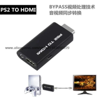 New original PS2 to HDMI converter PS2 color difference connection HDMIPS2 game console to HDMI TV high request video conversion
