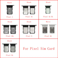 1Pcs Sim Card Slot Tray Reader Holder Connector Adapter Socket For HTC Google Pixel 4 4A 5G 4XL 5 5A Pixel4XL Pixel4A Pixel5