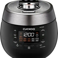 CUCKOO 6 Cup (Uncooked) 12 Cup (Cooked) Rice Cooker with Dual Pressure Modes, LED Display Panel, Durable Non-Stick Inner