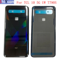 Battery Cover Rear Door Housing Case For TCL 10 5G UW T790S Back Cover with Logo Replacement Repair Parts