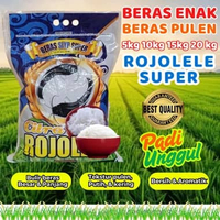 Beras Super Enak Beras Pulen Rojolele Super 10 kg 10 kg