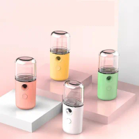 40ML Mini Portable Nano Facial Sprayer USB Nebulizer Face Steamer Humidifier Hydrating Women Beauty Skin Care Tool Face Care