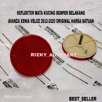 reflektor mata kucing bumper belakang avanza veloz 2012-2019 original