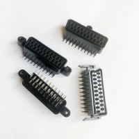 Dual Row Pin 21 Way PCB Mount For Scart Socket With Lug 21 Pin Vertical Type UsedIn CD Player/Satellite Receivers/TV set