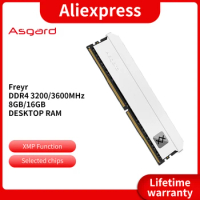 Asgard DDR4 RAM Feryr T3 Series 16GB(8GBx2) 3200MHz 3600MHz CL14 CL16 CL18 Sliver DDR4 RAM Memoria Ram Desktop RAM for PC