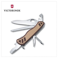 VICTORINOX 瑞士維氏 瑞士刀 10用 111mm 咖啡 0.8461.MWC941