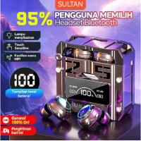 TWS M25 Headset Bluetooth GAMING Earphone Wireless V5.3 Bass Headphone Telepon Earbuds