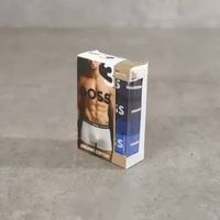 Celana HUGO BOSS 3 IN 1 TRICOLOR BOXER TRUNK UNDERWEAR SET 100% ORIGINAL Size L