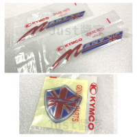 【JUST醬家】KYMCO 原廠 英倫 MANY 110 前盾貼紙 側蓋貼紙 面板貼紙 LOGO 貼紙