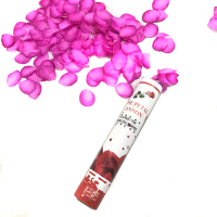 【塔克百貨】玫瑰花瓣 禮炮 禮花 玫瑰拉炮 / 30公分 5入 / 空氣炮 安全拉炮 彩花炮 氣壓式彩帶 玫瑰花 花瓣