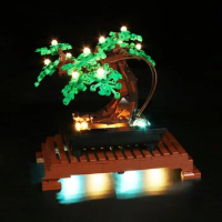 LED for LEGO Bonsai Tree 10281 Brick Building Set USB Lights Kit With Battery Box-（Not include Lego Bricks)