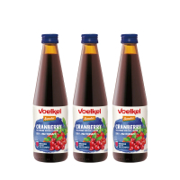 【機本生活OLife】Voelkel蔓越莓原汁330mlx3瓶