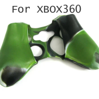 1pc Camouflage Silicone Cover Joystick Gel Skin Soft Protective Case for xbox360 Xbox 360 Wireless Controller