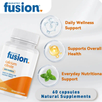 Calcium Citrate, dukung kesehatan tulang dan gigi, aman dikonsumsi setiap hari 60 kapsul