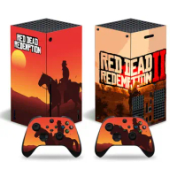 RED For Xbox Series X Skin Sticker For Xbox Series X Pvc Skins For Xbox Series X Vinyl Sticker Protective Skins 1