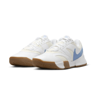 NIKE 耐吉 網球鞋 W Court Lite 4 女鞋 包覆 抓地 膠底 透氣 白色 藍色(FD6575-106)