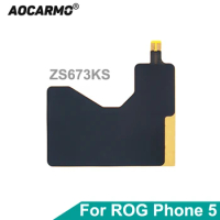 Aocarmo For ASUS ROG Phone 5 ROG5 I005DA ZS673KS NFC Sensor Antenna Induction Coil NFC Module Flex Cable Replacement Part