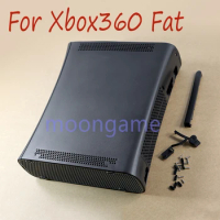 1set Full Housing Shell Case with Buttons and Screws For Xbox360 Fat Xbox 360 Console Protector Case Black White Color
