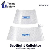 Scotlight Reflector Traffic Cone Tonata 1.8 Kg 70 Cm - Putih / Scotlight Reflector Traffic Cone Tona
