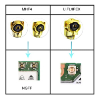 5 PCS/LOT IPEX IPX U. FL Female 1.13mm Single Head Connector Cable, IPX Connector RF113 IPEX Cable 10CM,15CM,20CM,30CM,50CM,1M