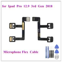 1Pcs Microphone Speaker Flex for Ipad Pro 12.9 Inch 3rd Gen 2018 A1876 A1895 A2014 Mic Cable Tools Replacement Parts