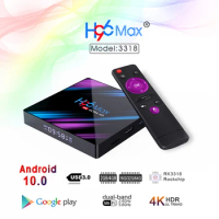 H96 Max V11 TV Box Android 11 2G 16GB 4G 32GB 64GB 4K Smart TV Box Media Player Global 2.4G 5.8G WIFI Smart Voice Set Top Box