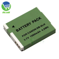 NB-6LH Battery for Canon PowerShot D10 D20 D30 S90 S95 S120 S200 IXY 10S 30S 31S 32S 200F IXUS 105 210 Camera Replace NB-6L