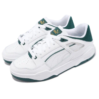 【PUMA】休閒鞋 Slipstream 男鞋 女鞋 白 森林綠 經典 基本款 小白鞋(38854903)