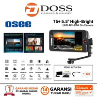 OSEE T5+ 5.5" High-Bright UHD 4K HDMI On-Camera Monitor Kit