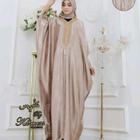 Kaftan Jaquard jumbo kode 51 ori Ka'mess