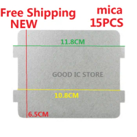 15PCS Free Shipping NEW Midea Original Microwave Oven Accessories Mica Insulation Board High Temperature Resistant10* 118X0.5mm