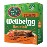 壽滿趣Mother Earth 血橙黑巧克力營養蛋白威力棒 1盒5條（蛋奶素）
