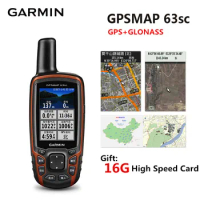 Garmin GPSMAP 63csx Satellite Computer Outdoor GPS+GLONASS Receiver Altitude Navigator Handheld Locator Waterproof 63sc Updated
